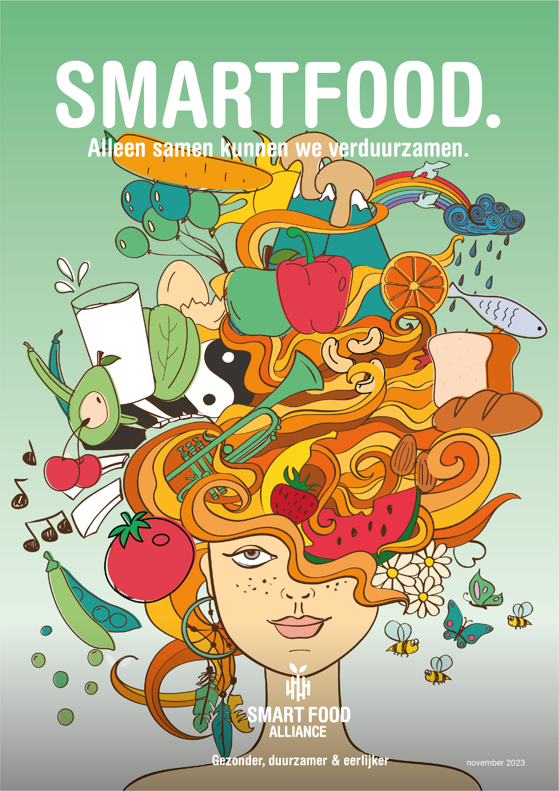 Smart food alliance magazine cover